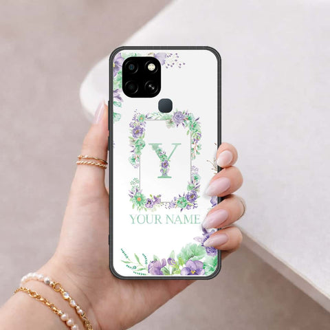 Infinix Smart 6 Cover - ONation Persian Rugs Series 2 - HQ Ultra Shine Premium Infinity Glass Soft Silicon Borders Cas