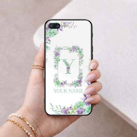 OnePlus 5 Cover - Personalized Alphabet Series - HQ Ultra Shine Premium Infinity Glass Soft Silicon Borders Case