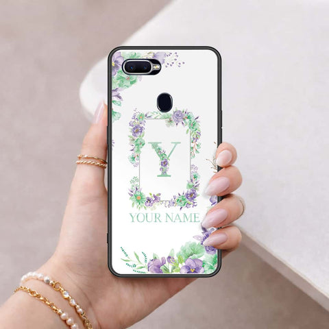 Samsung Galaxy J7 Pro Cover - Personalized Alphabet Series - HQ Ultra Shine Premium Infinity Glass Soft Silicon Borders Case
