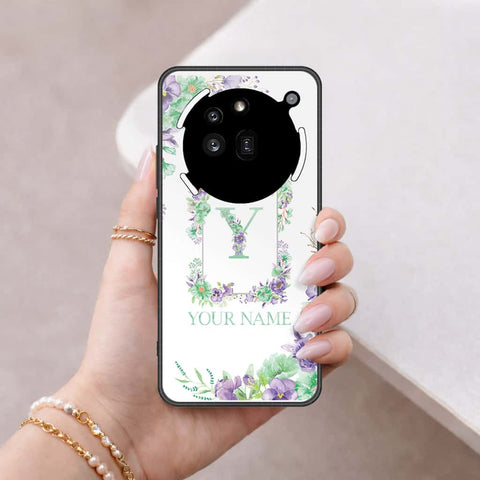 Nothing Phone 3a Pro Cover - Personalized Alphabet Series - HQ Ultra Shine Premium Infinity Glass Soft Silicon Borders Case