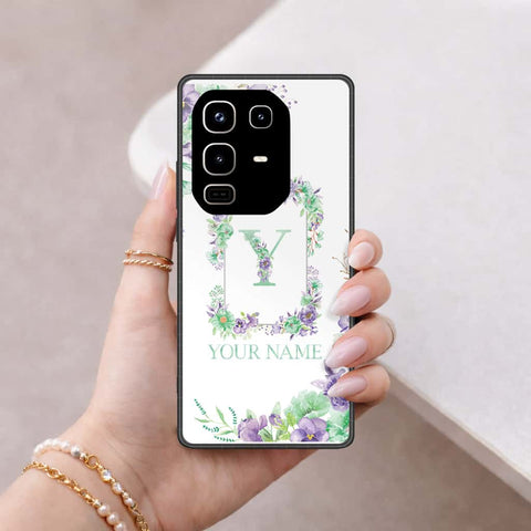 Infinix Note 50 Pro 4G Cover - Personalized Alphabet Series - HQ Ultra Shine Premium Infinity Glass Soft Silicon Borders Case