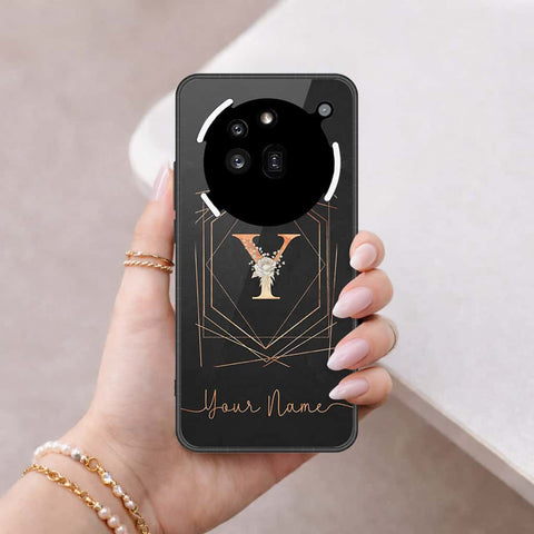 Nothing Phone 3a Pro Cover - Personalized Alphabet Series - HQ Ultra Shine Premium Infinity Glass Soft Silicon Borders Case