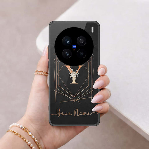 Realme C75 Cover - Personalized Alphabet Series - HQ Ultra Shine Premium Infinity Glass Soft Silicon Borders Case