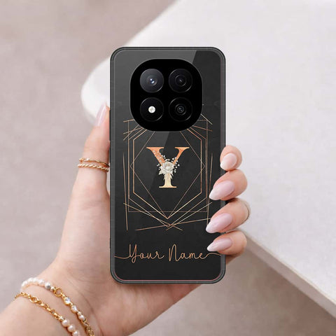 Xiaomi Poco X7 Cover - Personalized Alphabet Series - HQ Ultra Shine Premium Infinity Glass Soft Silicon Borders Case