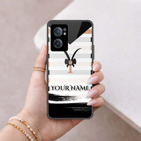 OnePlus Nord CE 2 5G Cover - Personalized Alphabet Series - HQ Ultra Shine Premium Infinity Glass Soft Silicon Borders Case