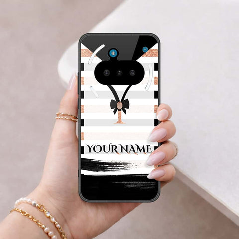 Nothing Phone 3a Cover - Personalized Alphabet Series - HQ Ultra Shine Premium Infinity Glass Soft Silicon Borders Case