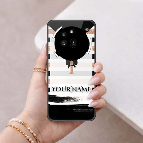 Nothing Phone 3a Pro Cover - Personalized Alphabet Series - HQ Ultra Shine Premium Infinity Glass Soft Silicon Borders Case