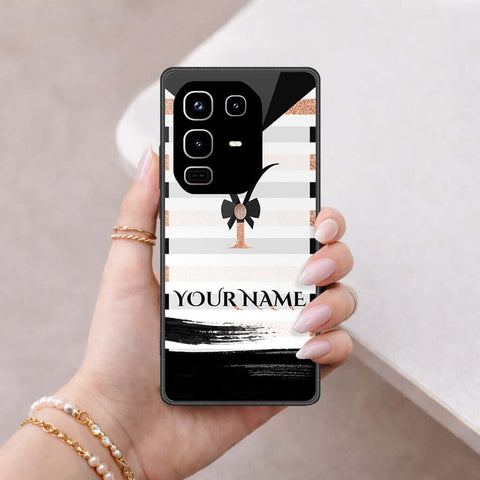 Infinix Note 50 Pro 4G Cover - Personalized Alphabet Series - HQ Ultra Shine Premium Infinity Glass Soft Silicon Borders Case