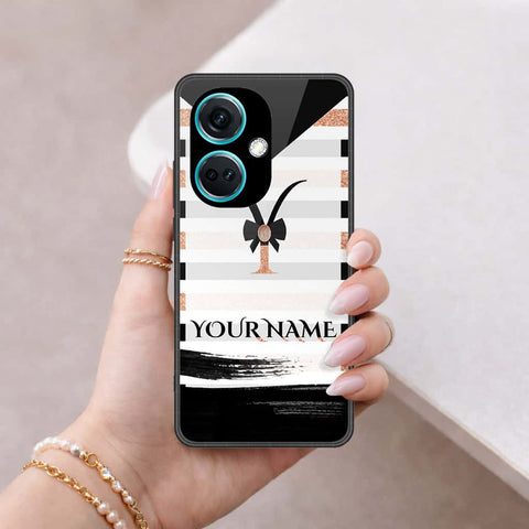 OnePlus Nord N30 Cover - Personalized Alphabet Series - HQ Ultra Shine Premium Infinity Glass Soft Silicon Borders Case