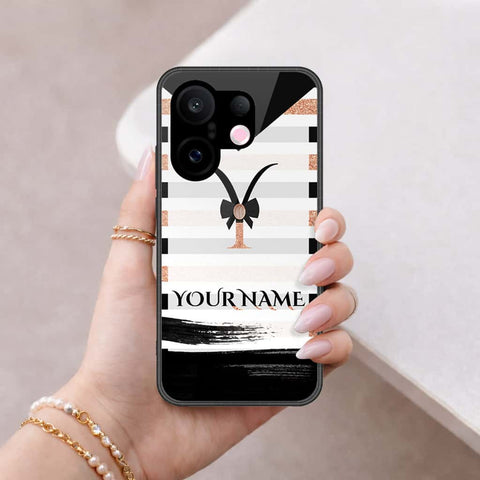 Vivo S30 Pro Mini Cover - Personalized Alphabet Series - HQ Ultra Shine Premium Infinity Glass Soft Silicon Borders Case