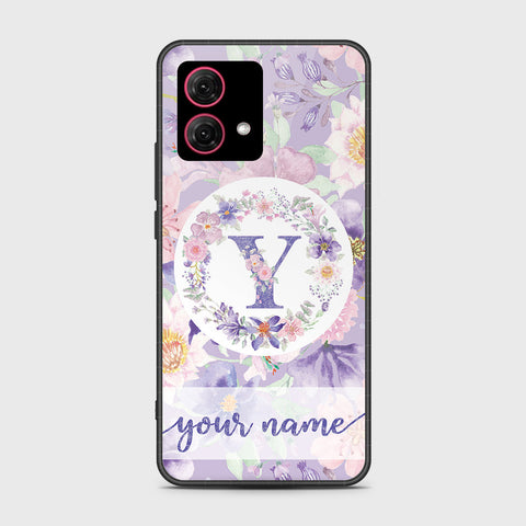 Motorola Moto G84 Cover - Personalized Alphabet Series - HQ Premium Shine Durable Shatterproof Case