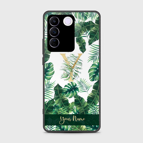 Vivo V27e Cover- Personalized Alphabet Series - HQ Premium Shine Durable Shatterproof Case