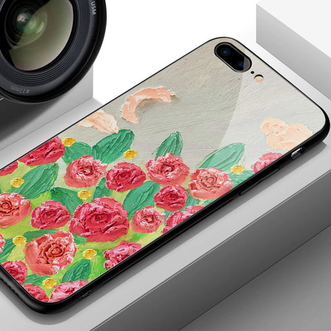OnePlus 6 Cover - Floral Series 4 - HQ Ultra Shine Premium Infinity Glass Soft Silicon Borders Case