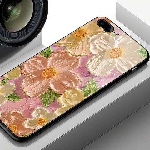 OnePlus 6 Cover - Floral Series 4 - HQ Ultra Shine Premium Infinity Glass Soft Silicon Borders Case