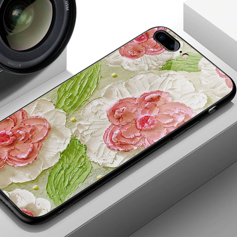OnePlus 6 Cover - Floral Series 4 - HQ Ultra Shine Premium Infinity Glass Soft Silicon Borders Case