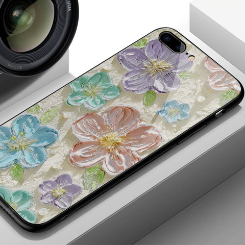 OnePlus 6 Cover - Floral Series 4 - HQ Ultra Shine Premium Infinity Glass Soft Silicon Borders Case