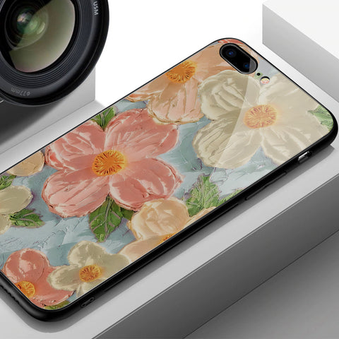 OnePlus 6 Cover - Floral Series 4 - HQ Ultra Shine Premium Infinity Glass Soft Silicon Borders Case