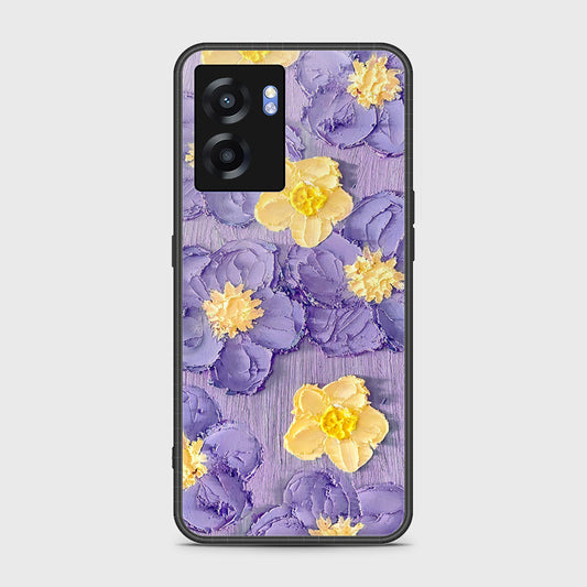 OnePlus Nord N300 Cover - Floral Series - Design 8 - Pink & Yellow - HQ Ultra Shine Premium Infinity Glass Soft Silicon Borders Case