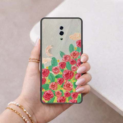 Huawei P9 Lite Cover - Floral Series 4 - HQ Ultra Shine Premium Infinity Glass Soft Silicon Borders Case