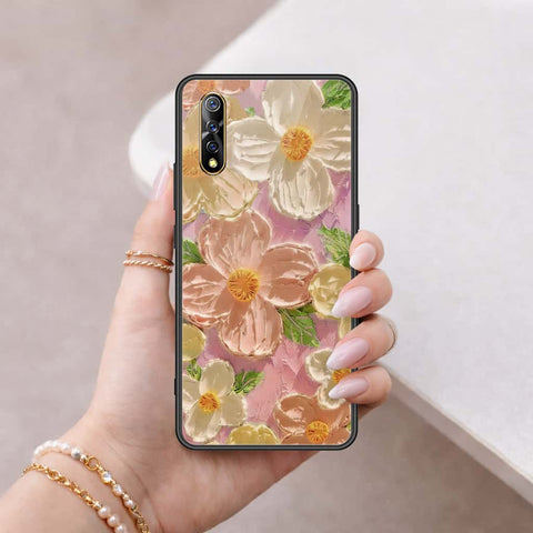 vivo iQOO Neo 855 Cover - Floral Series 4 - HQ Ultra Shine Premium Infinity Glass Soft Silicon Borders Case
