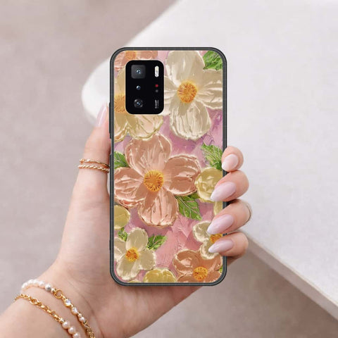 Xiaomi Redmi Note 10 Pro 5G Cover - Floral Series 4 - HQ Ultra Shine Premium Infinity Glass Soft Silicon Borders Case