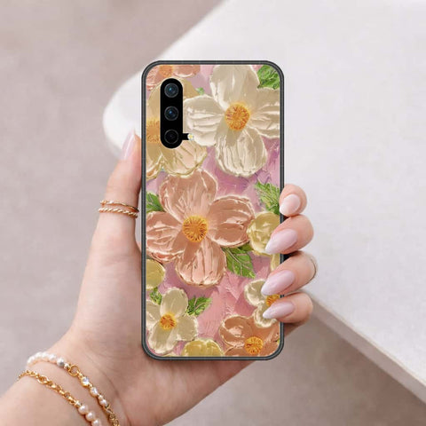 OnePlus Nord CE 5G Cover - Floral Series 4 - HQ Ultra Shine Premium Infinity Glass Soft Silicon Borders Case