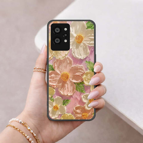 Realme GT 2 Pro Cover - Floral Series 4 - HQ Ultra Shine Premium Infinity Glass Soft Silicon Borders Case