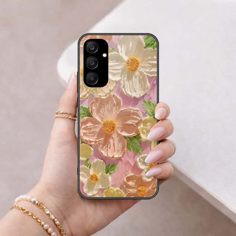 Samsung Galaxy A25 5G Cover - Floral Series 4 - HQ Ultra Shine Premium Infinity Glass Soft Silicon Borders Case