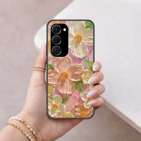 Tecno Spark 40 Pro Plus Cover - Floral Series 4 - HQ Ultra Shine Premium Infinity Glass Soft Silicon Borders Case