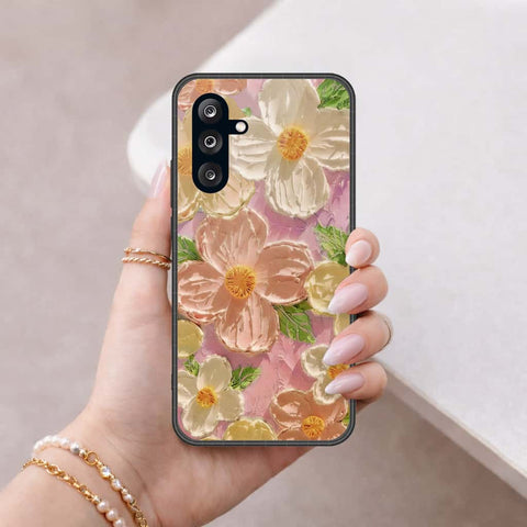 Samsung Galaxy A16 5G Cover - Floral Series 4 - HQ Ultra Shine Premium Infinity Glass Soft Silicon Borders Case