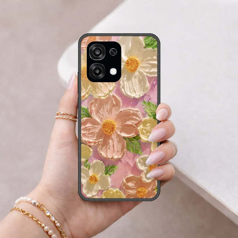 Oppo A6 Pro 5G Cover - Floral Series 4 - HQ Ultra Shine Premium Infinity Glass Soft Silicon Borders Case