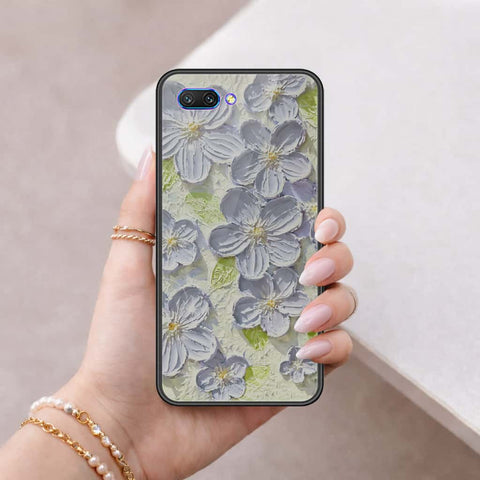 Huawei Honor 10 Cover - Floral Series 4 - HQ Ultra Shine Premium Infinity Glass Soft Silicon Borders Case