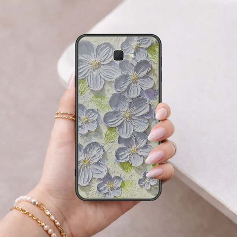 Samsung Galaxy J7 Prime Cover - Floral Series 4 - HQ Ultra Shine Premium Infinity Glass Soft Silicon Borders Case