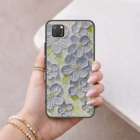 Honor 9S Cover - Floral Series 4 - HQ Ultra Shine Premium Infinity Glass Soft Silicon Borders Case