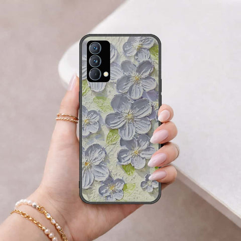 Realme GT Master Cover - Floral Series 4 - HQ Ultra Shine Premium Infinity Glass Soft Silicon Borders Case