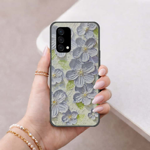 OnePlus Nord N200 5G Cover - Floral Series 4 - HQ Ultra Shine Premium Infinity Glass Soft Silicon Borders Case