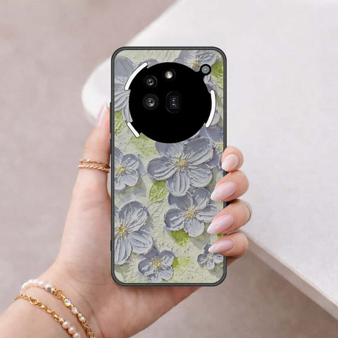 Nothing Phone 3a Pro Cover - Floral Series 4 - HQ Ultra Shine Premium Infinity Glass Soft Silicon Borders Case