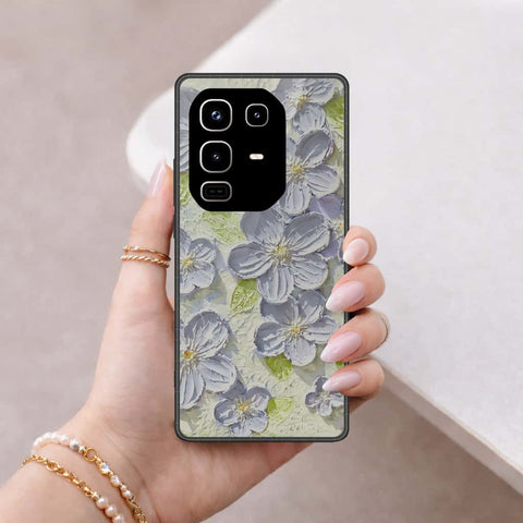 Infinix Note 50 Pro 4G Cover - Floral Series 4 - HQ Ultra Shine Premium Infinity Glass Soft Silicon Borders Case