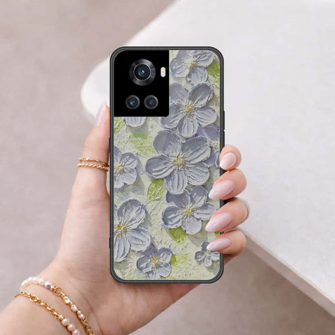OnePlus 3T Cover - Floral Series 4 - HQ Ultra Shine Premium Infinity Glass Soft Silicon Borders Case