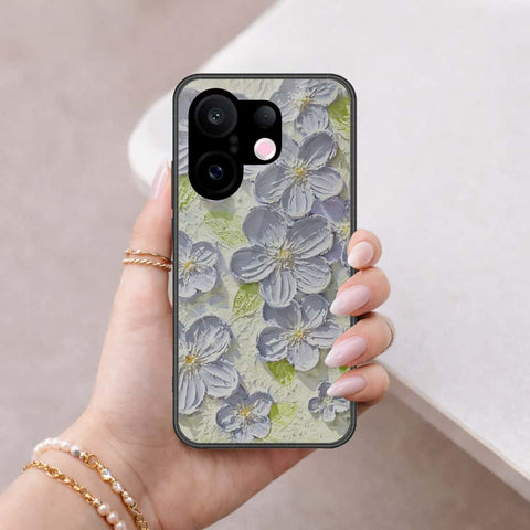 Vivo S30 Pro Mini Cover - Floral Series 4 - HQ Ultra Shine Premium Infinity Glass Soft Silicon Borders Case