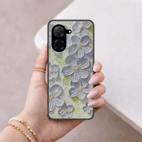 Xiaomi Redmi A5 4G Cover - Floral Series 4 - HQ Ultra Shine Premium Infinity Glass Soft Silicon Borders Case