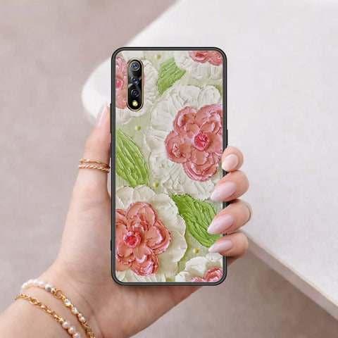 vivo iQOO Neo 855 Cover - Floral Series 4 - HQ Ultra Shine Premium Infinity Glass Soft Silicon Borders Case