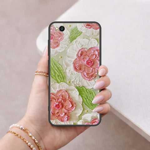 Xiaomi Redmi Go Cover - Floral Series 4 - HQ Ultra Shine Premium Infinity Glass Soft Silicon Borders Case