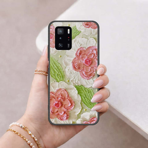 Xiaomi Redmi Note 10 Pro 5G Cover - Floral Series 4 - HQ Ultra Shine Premium Infinity Glass Soft Silicon Borders Case
