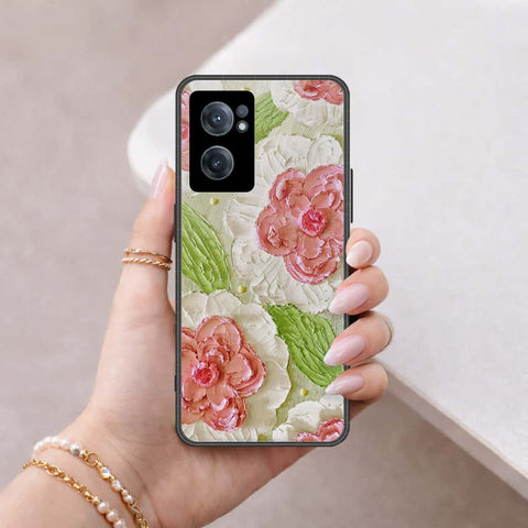 OnePlus Nord CE 2 5G Cover - Floral Series 4 - HQ Ultra Shine Premium Infinity Glass Soft Silicon Borders Case