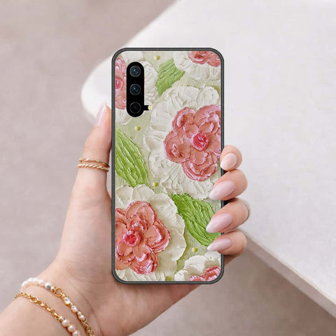 OnePlus Nord CE 5G Cover - Floral Series 4 - HQ Ultra Shine Premium Infinity Glass Soft Silicon Borders Case