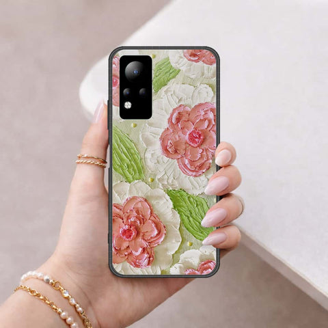 Infinix Note 12 G88 Cover - Floral Series 4 - HQ Ultra Shine Premium Infinity Glass Soft Silicon Borders Case