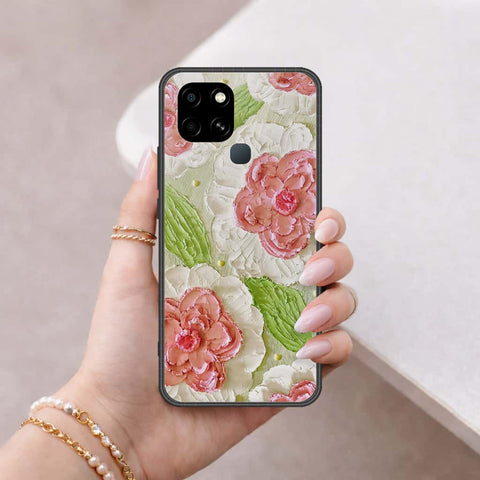 Infinix Smart 6 Cover - ONation Persian Rugs Series 2 - HQ Ultra Shine Premium Infinity Glass Soft Silicon Borders Cas
