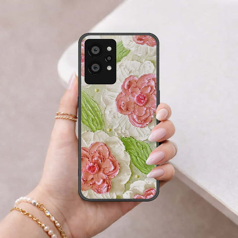 Realme GT 2 Pro Cover - Floral Series 4 - HQ Ultra Shine Premium Infinity Glass Soft Silicon Borders Case