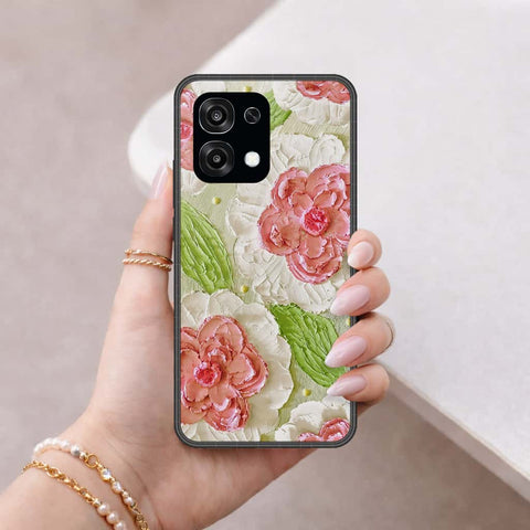 Oppo A6 Pro 5G Cover - Floral Series 4 - HQ Ultra Shine Premium Infinity Glass Soft Silicon Borders Case